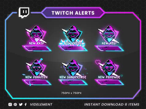 animated twitch alerts|free twitch donation alerts.